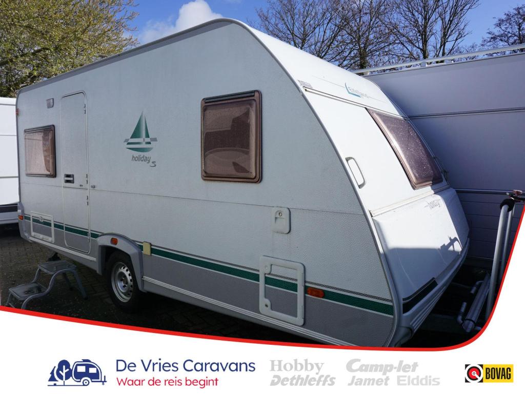 Eifelland Holiday 465 TF voortent, fietsendragers, Caravans en Kamperen, Ringverwarming, Rondzit, Bedrijf, Eifelland