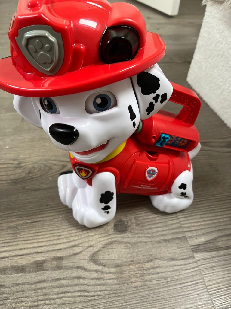 Paw Patrol Marshall Letterpret Reddingspup, Ophalen of Verzenden, Gebruikt, Met geluid