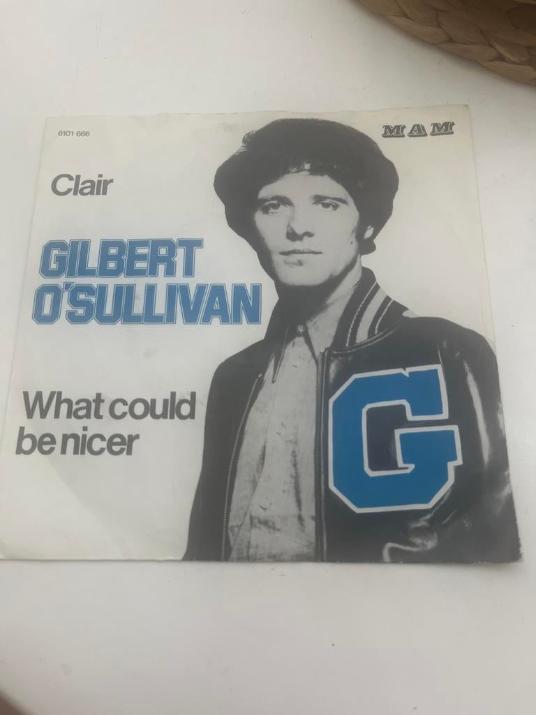 Single Gilbert O’sullivan, Cd's en Dvd's, Vinyl Singles, Ophalen of Verzenden, Gebruikt, Pop