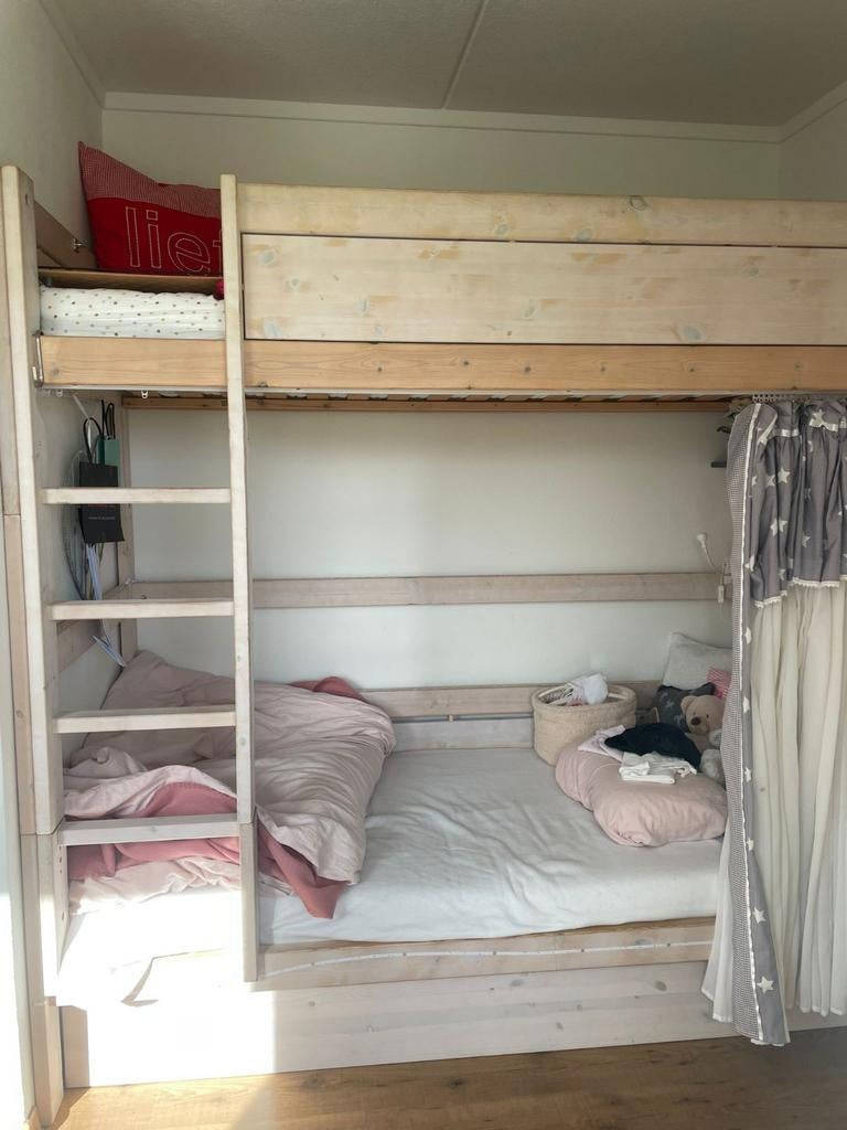 Lifetime opbouw voor Stapelbed / Hoogslaper - Verhoger, Ophalen, Gebruikt, 90 cm, Eenpersoons