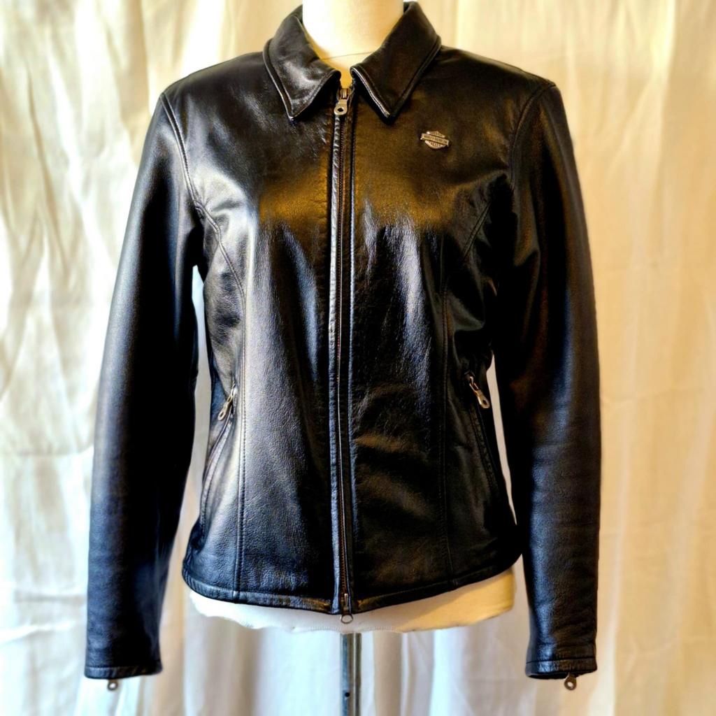 Sexy en slank dames motorjack Harley Davidson leer maat S, Jas | leer, Harley Davidson, Ophalen of Verzenden, Nieuw zonder kaartje