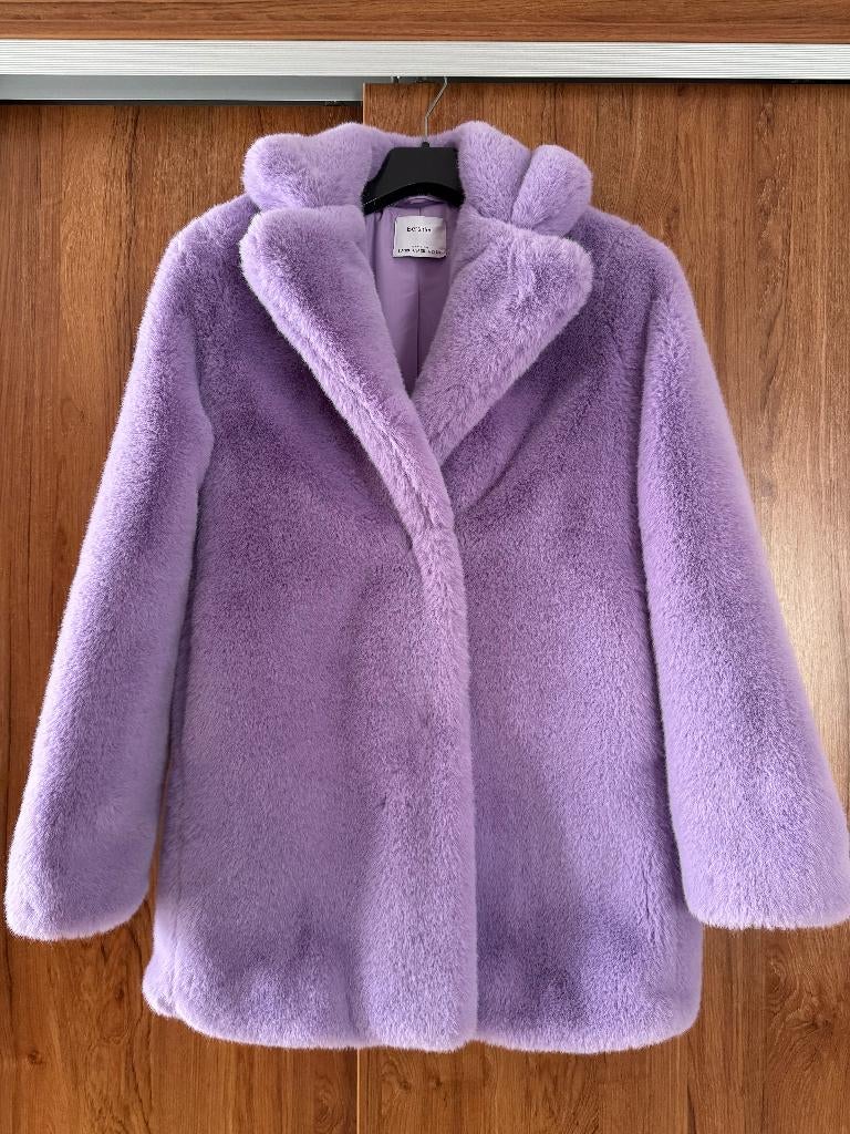 Lila bontjas maat XS, Paars, Nieuw, Maat 34 (XS) of kleiner, Bershka