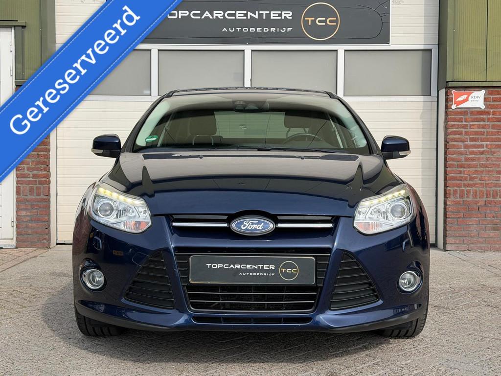 Ford Focus 1.6 TI-VCT Titanium/TREKH/NAVI/CAMERA/APK/NAP, 125 pk, Gebruikt, 4 cilinders, Blauw