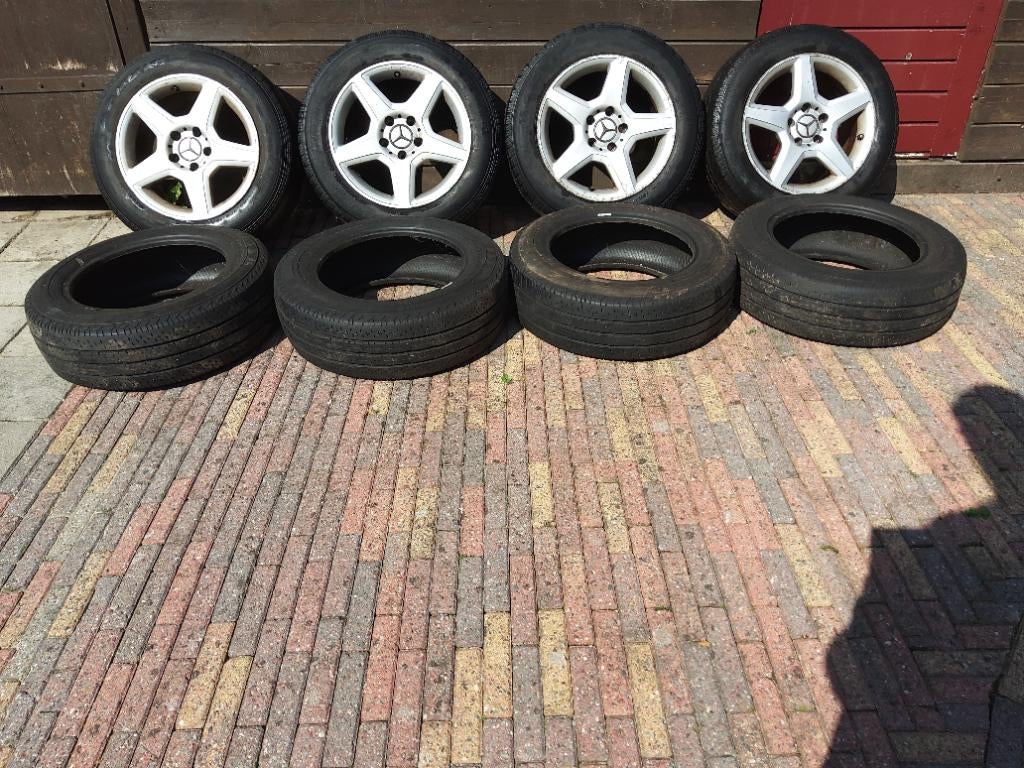 Vito banden plus velgen, Auto-onderdelen, Banden en Velgen, Ophalen, Banden en Velgen, 17 inch, Bestelwagen