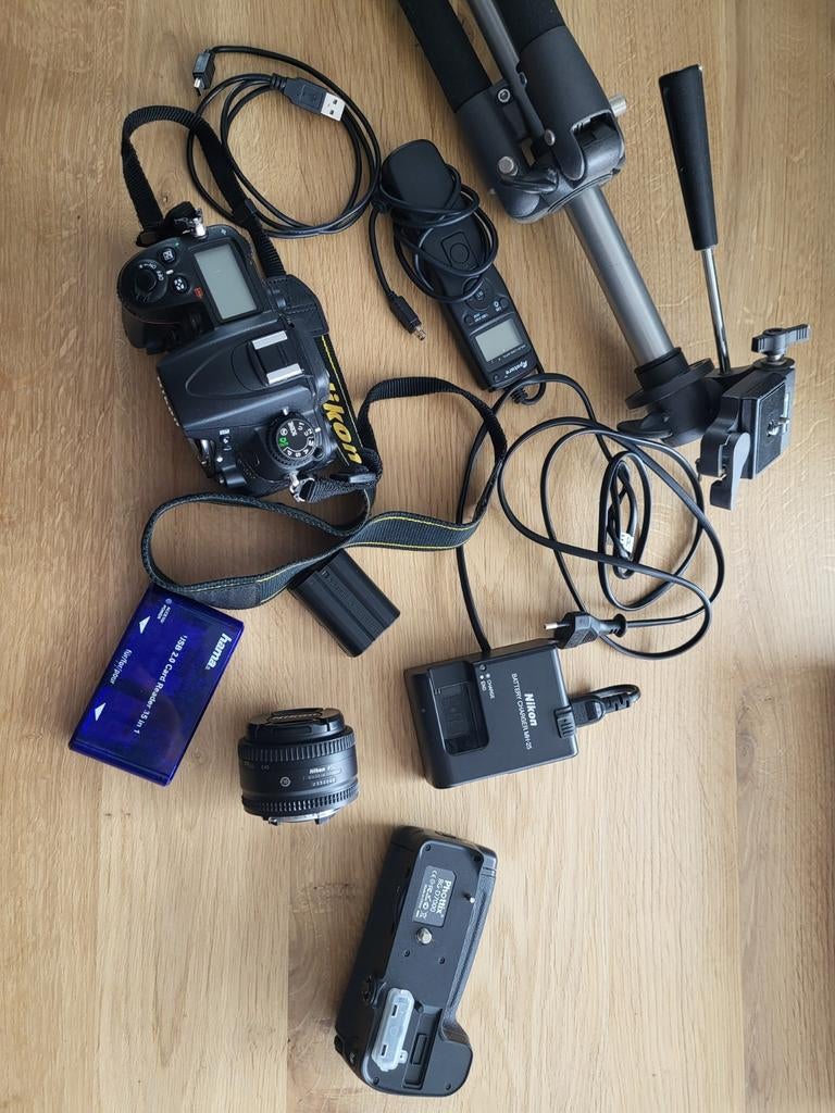 Nikon D7000 spiegelreflexcamera met lens en accessoires, Ophalen, Spiegelreflex, Zo goed als nieuw, Nikon