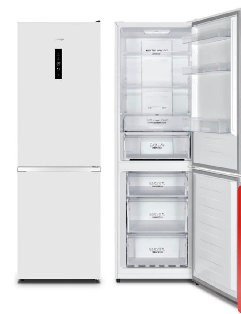 Gorenje koelvriescombinatie niieuw no frost wit koelvriescom, Gorenje, Gorenje, 200 liter of meer, Nieuw