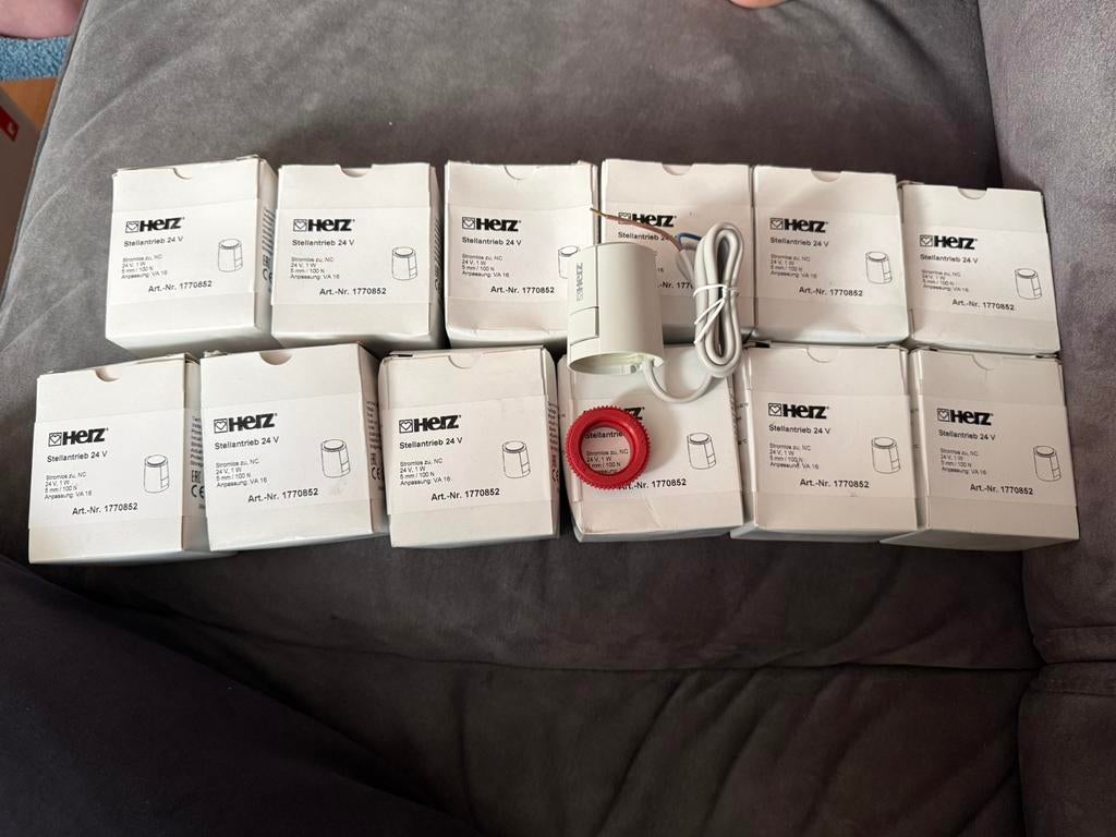 Herz thermische servomotor m28x1,5, Ophalen of Verzenden, Nieuw