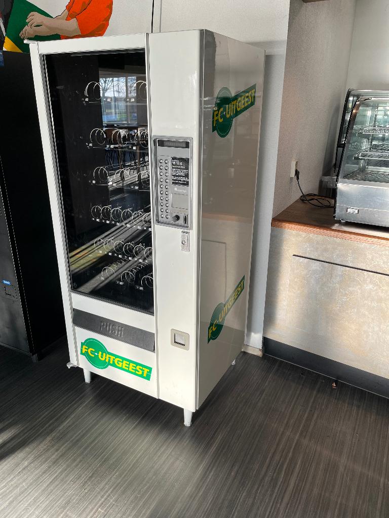 Snoepautomaat, Ophalen, Gebruikt