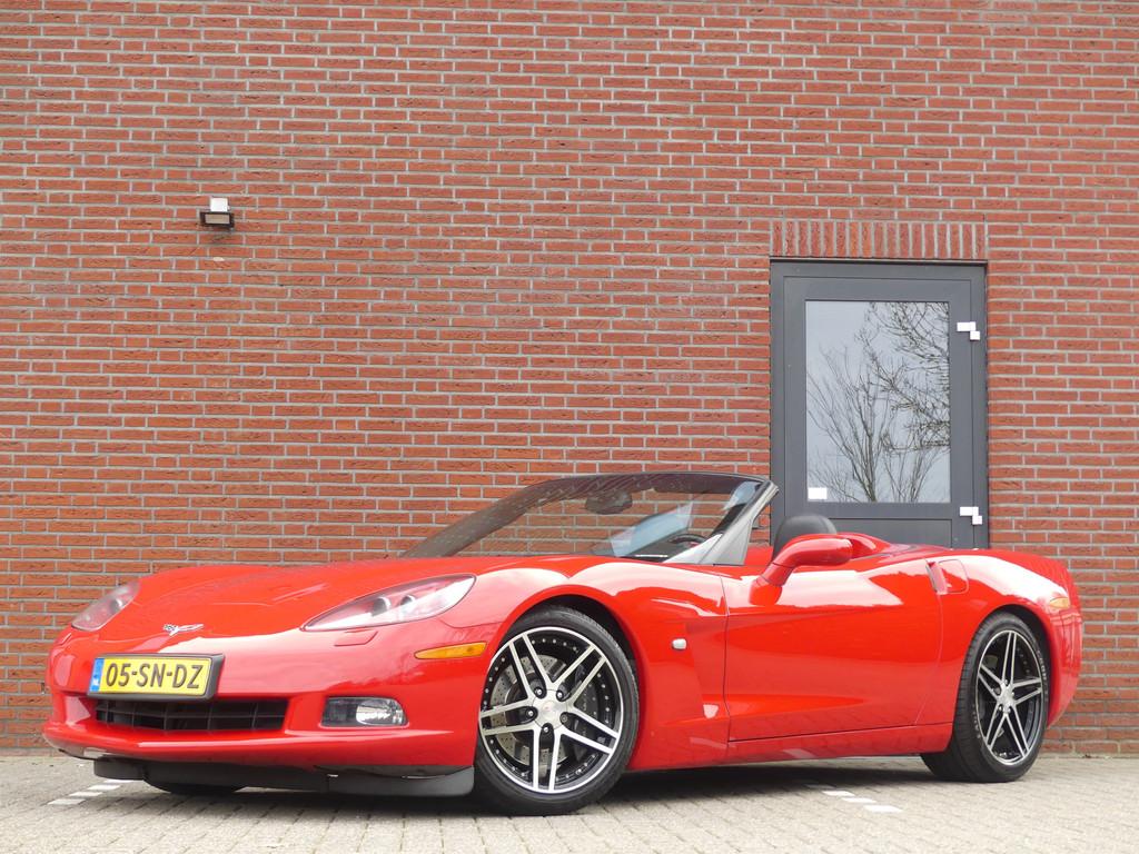 Chevrolet Corvette C6 6.0 V8 Convertible Origineel Nederland, Auto's, Automaat, Gebruikt, Cabriolet, 1446 kg