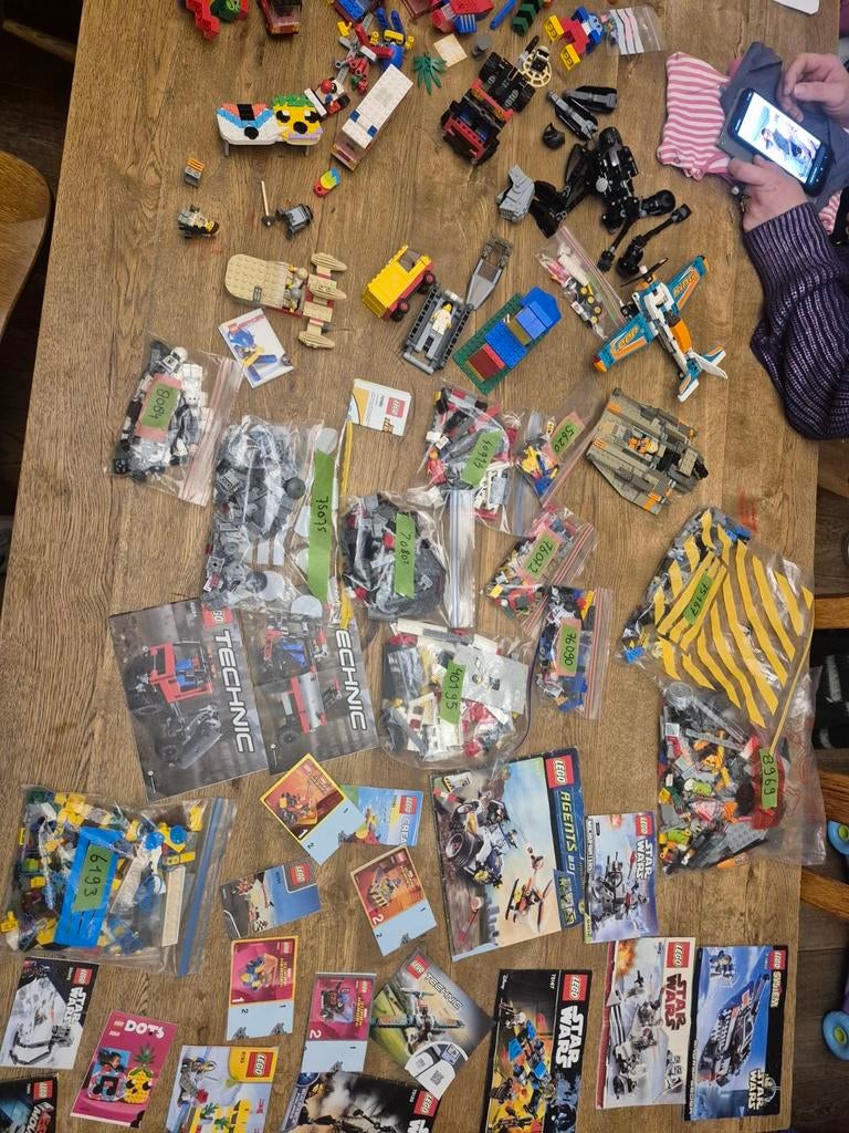 Grote partij LEGO Star Wars met minifiguren en instructies, Ophalen, Gebruikt, Star Wars, Lego