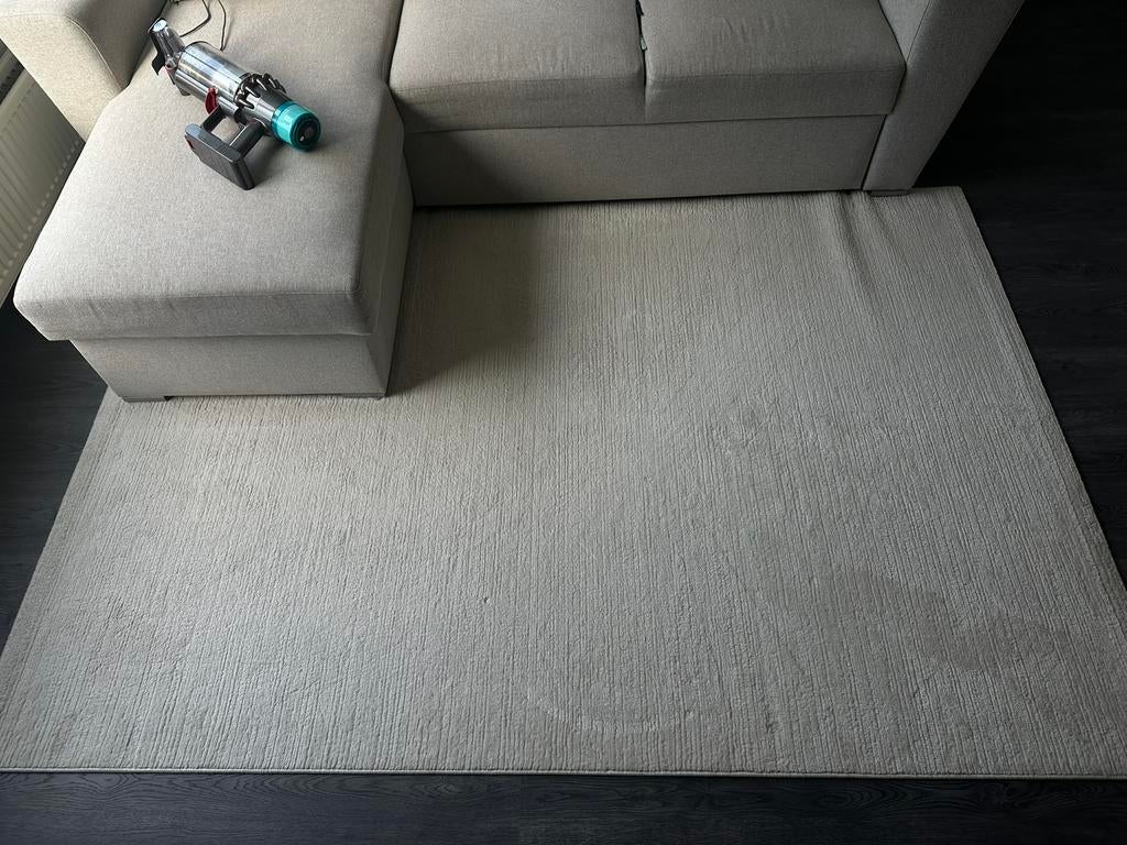 Wit vloerkleed, Wit, 200 cm of meer, Ophalen of Verzenden, Zo goed als nieuw