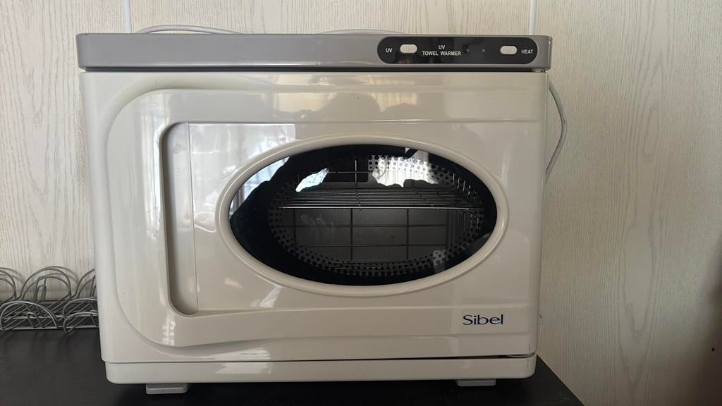 Sibel Handdoekwarmer met UV, Witgoed en Apparatuur, Wasdrogers, Zo goed als nieuw, Overige typen, Minder dan 85 cm, Ophalen of Verzenden