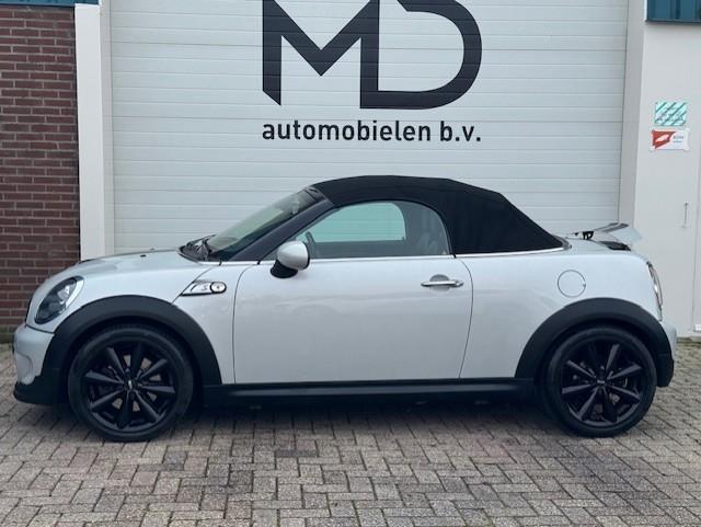 Mini Mini Roadster 1.6 Cooper S Chili - Perfect onderhouden, Auto's, Mini, Voorwielaandrijving, Gebruikt, Zwart, 4 cilinders