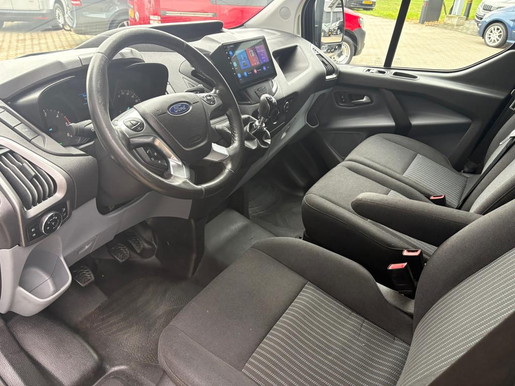 Ford Transit Custom 290 2.0 TDCI Navigatie 3 Zits, Voorwielaandrijving, Stof, 4 cilinders, Navigatiesysteem