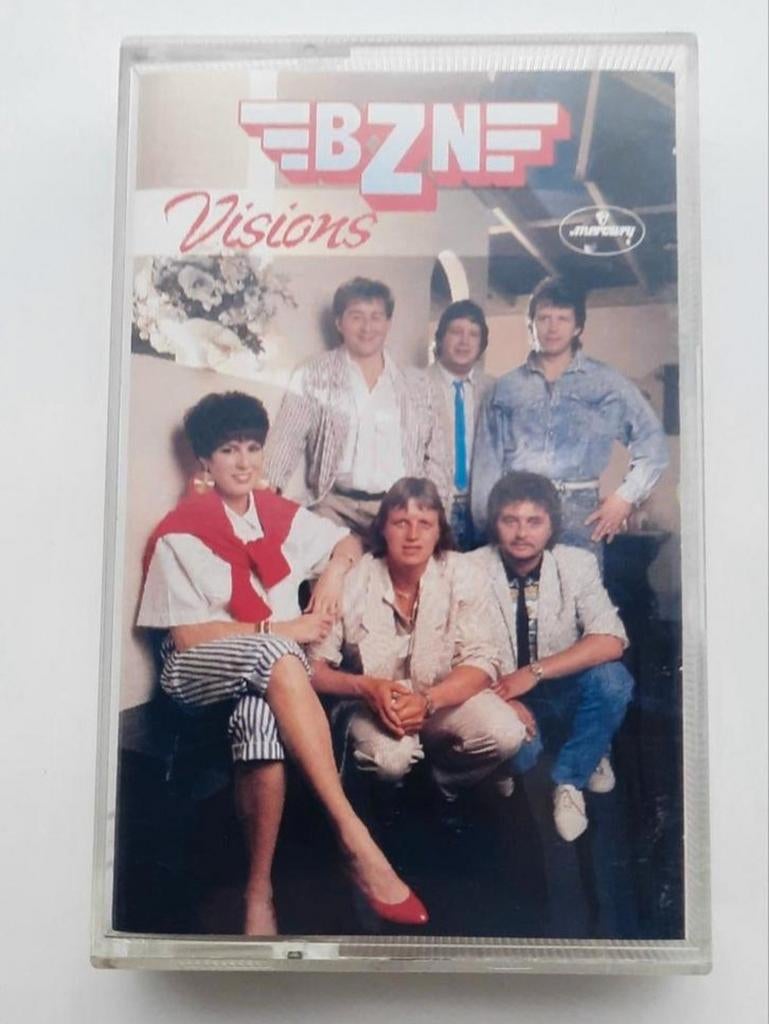 BZN Visions Cassette bandje uit 1987, Gebruikt, 1 bandje, Ophalen of Verzenden, Origineel