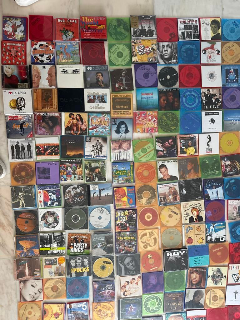 180 CD's diversen, Cd's en Dvd's, Cd's | Overige Cd's, Ophalen of Verzenden, Gebruikt
