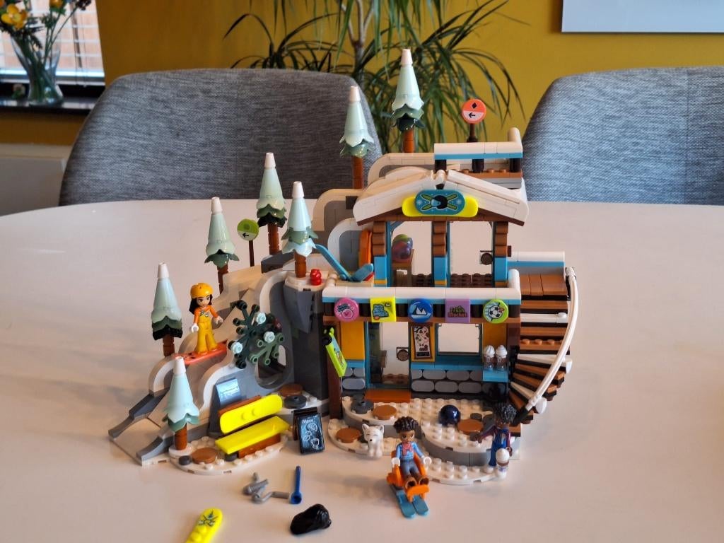 Lego Friends vakantie skipiste (41756), Ophalen, Compleet, Lego, Friends