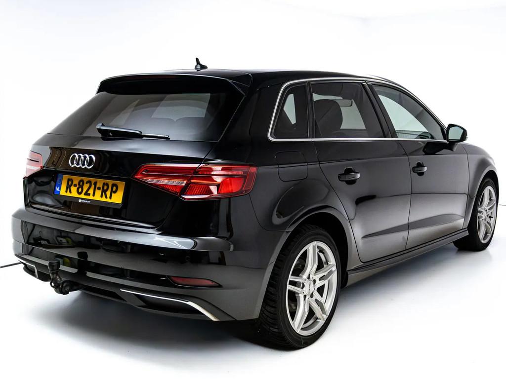Audi A3 Sportback 40 e-tron Advance Sport | Ele € 20.950,0, Gebruikt, Euro 6, Leder en Stof, Zwart