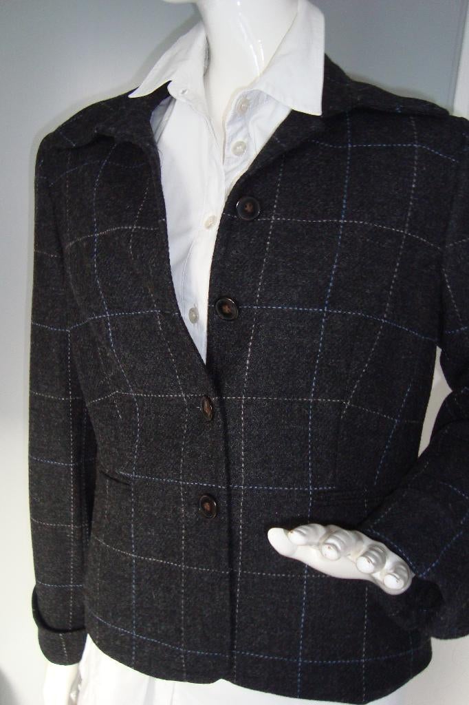 KLASIEK GRIJS JASJE VAN THE BARN MT 42, Verzenden, Maat 42/44 (L), Zo goed als nieuw, Grijs