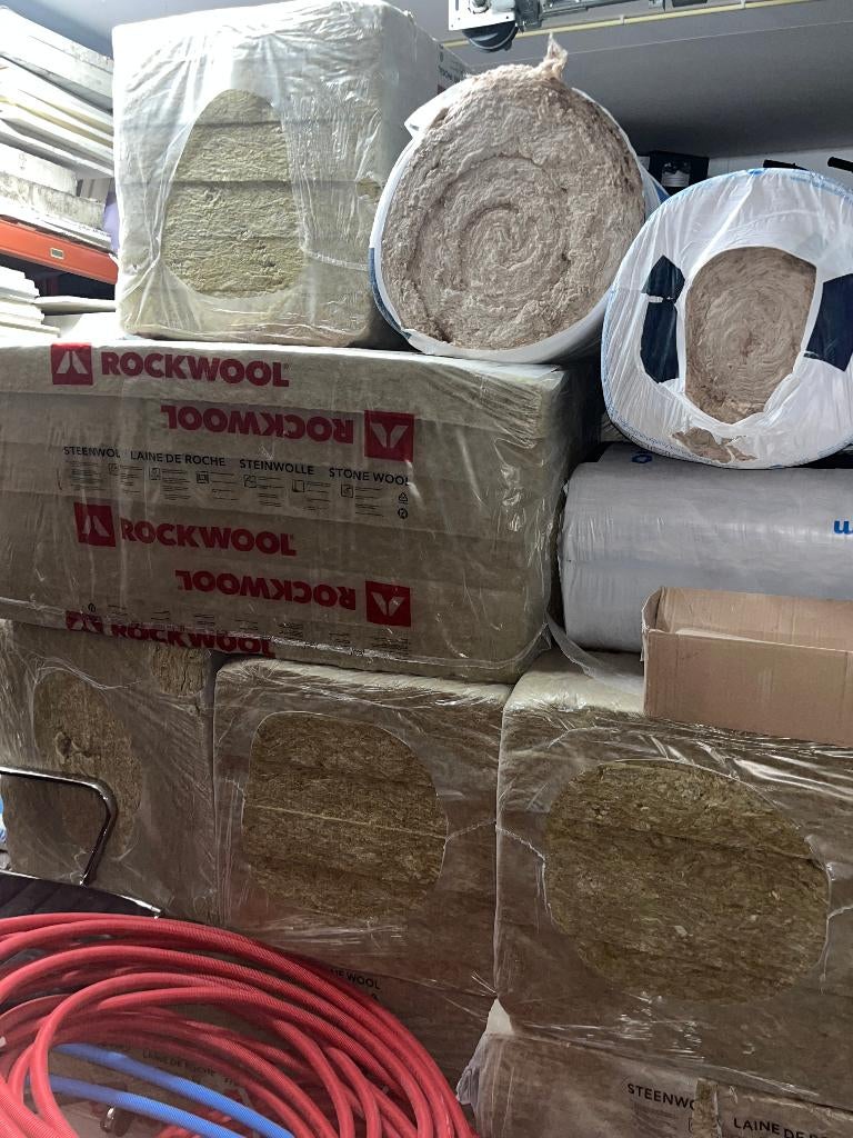 8 pakken isolatie Rockwool RockSono Base 100mm, Ophalen, Nieuw, Steenwol, Minder dan 5 m²