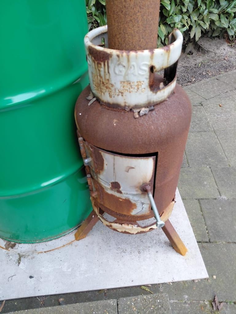 Vuurkorf, Tuin en Terras, Ophalen, Gebruikt, Vuurkorf