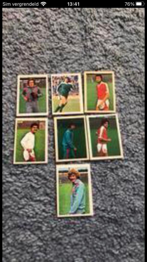 Fc utrecht panini vanderhout 1978-1979, Ophalen of Verzenden, Zo goed als nieuw, F.C. Utrecht, Poster, Plaatje of Sticker