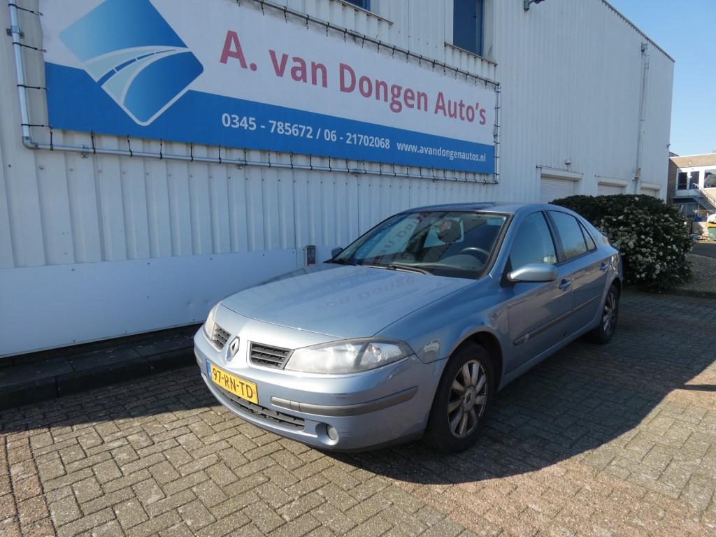 Renault LAGUNA 1.6-16V EXPRESSION,Clima,Cruise,Trhaak,APK 13, Laguna, Gebruikt, 4 cilinders, Blauw