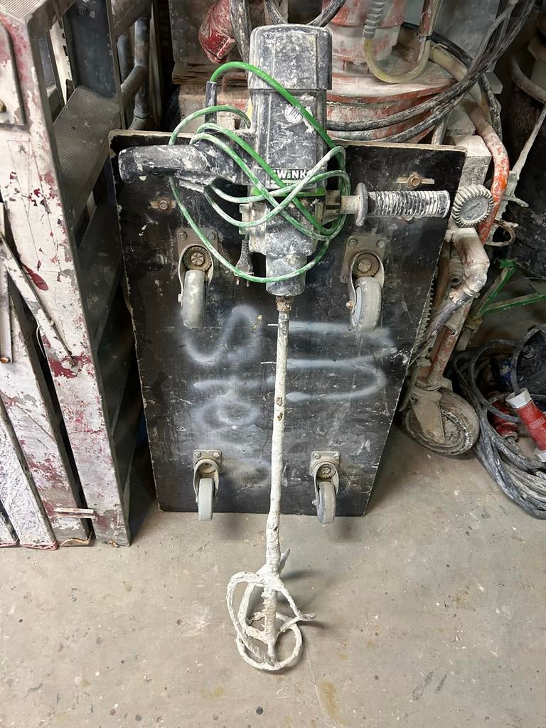 Swinko mixer voor de stucadoor, Ophalen of Verzenden, Gebruikt