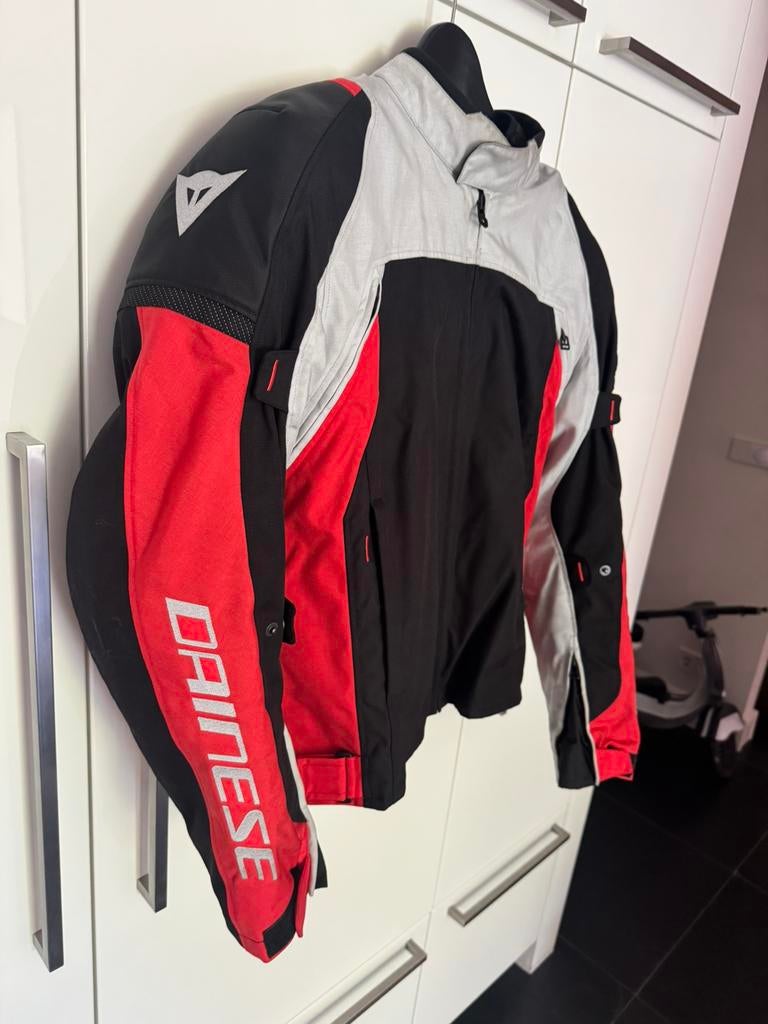 Daimese D-Dry motorjack - maat 54 (=L) - waterdicht -cordura, Motoren, Kleding | Motorkleding, Ophalen of Verzenden, Tweedehands