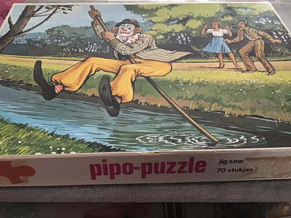 Pipo de clown puzzel, Ophalen, Meer dan 50 stukjes, Gebruikt, 6 jaar of ouder