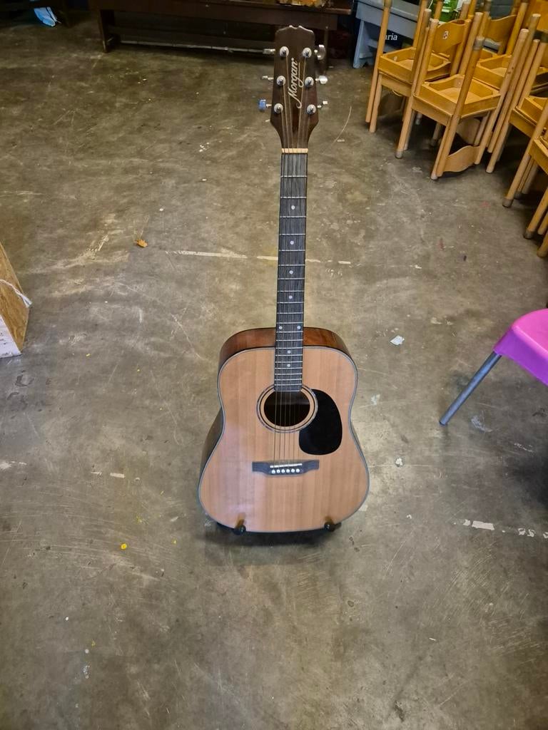 Morgan Gitaar, Muziek en Instrumenten, Snaarinstrumenten | Gitaren | Akoestisch, Ophalen of Verzenden, Klassieke of Spaanse gitaar