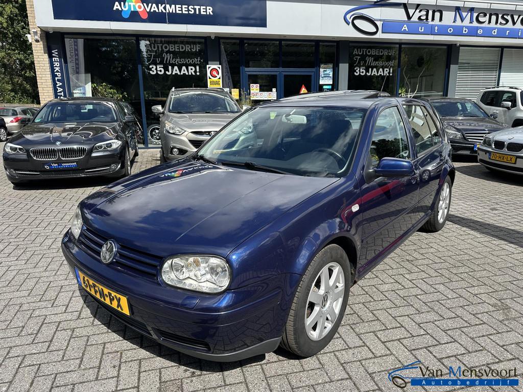 Volkswagen Golf 2.8 V6 4Motion 5drs 2eEig|NL-auto, Gebruikt, Zwart, 700 kg, Blauw