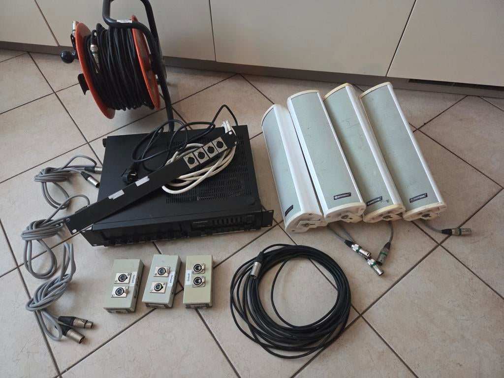 100 volt systeem, compleet incl kabels, Ophalen of Verzenden, Overige typen
