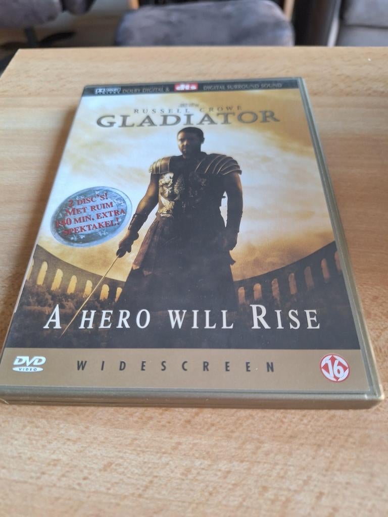 Dvd gladiator, Vanaf 16 jaar, Ophalen of Verzenden, Zo goed als nieuw