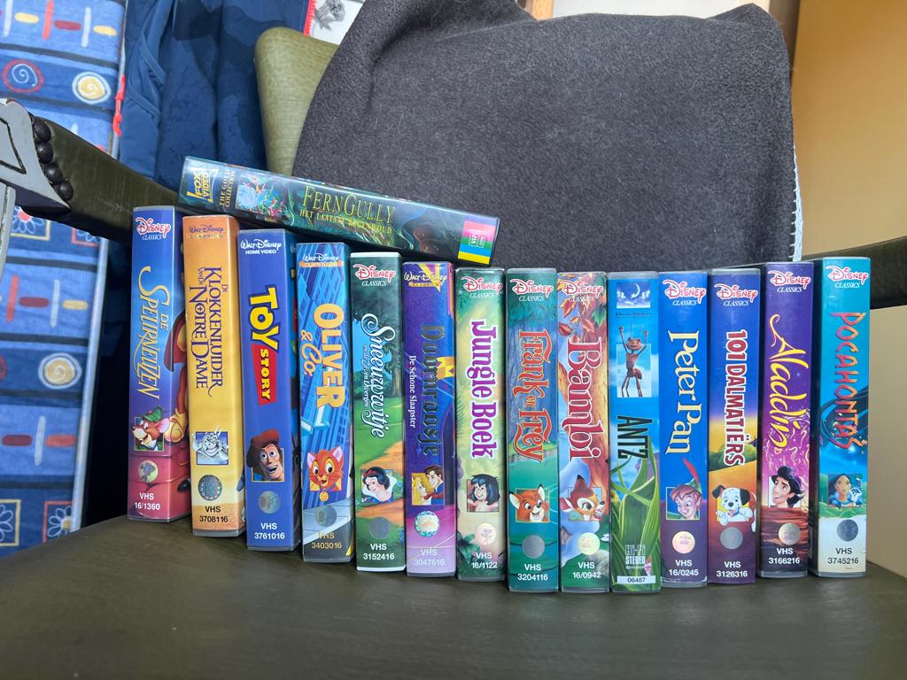 VHS videobanden, Cd's en Dvd's, VHS | Kinderen en Jeugd, Gebruikt, Tekenfilms en Animatie, Tekenfilm, Alle leeftijden, Ophalen