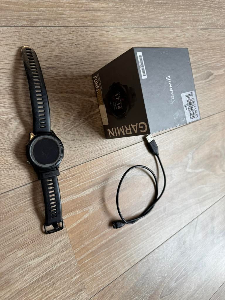 Garmin forerunner 945, Ophalen of Verzenden, Gebruikt, Zwart, Android