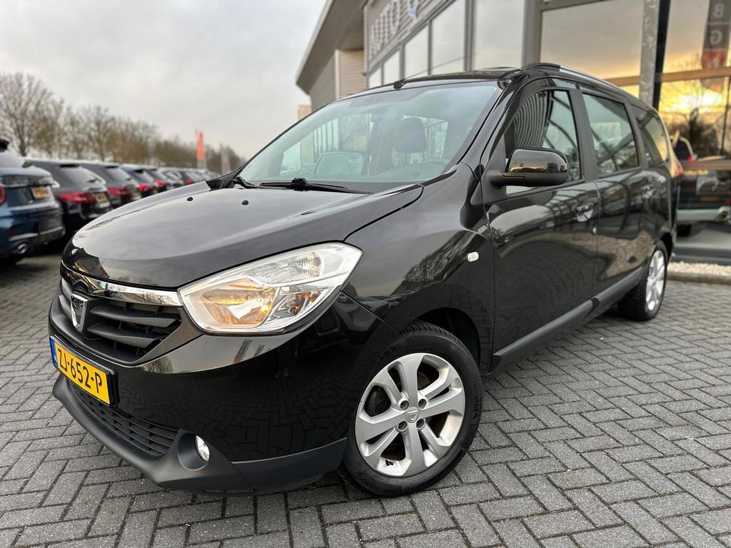 Dacia Lodgy 1.2 TCe Blackline | 7 Persoons | Nieuwe Distribu, Auto's, Dacia, Voorwielaandrijving, Euro 5, Gebruikt, 4 cilinders