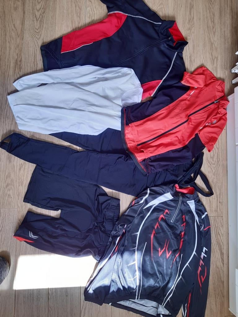 Fietskleding, Ophalen, Bovenkleding