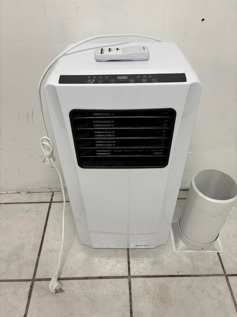SilverCrest Mobiele Airco 7000 BTU met Afstandsbediening, Ophalen, Gebruikt, Minder dan 60 m³, 3 snelheden of meer