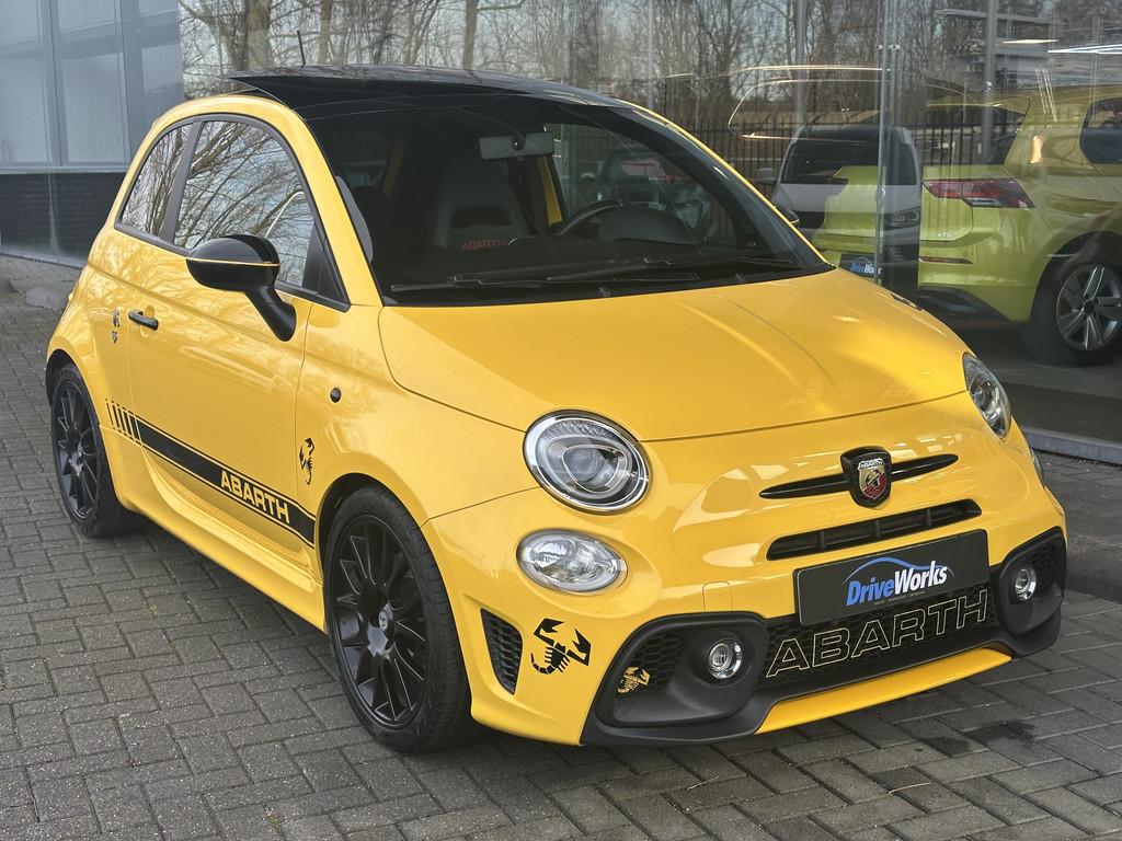 Abarth 595 1.4 T-Jet Abarth PISTA | SABELT | Panorama | BEAT, Auto's, Abarth, Voorwielaandrijving, Gebruikt, Zwart, 4 stoelen