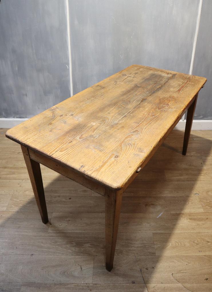 Antieke Franse bakkerstafel, keukentafel, Antiek en Kunst, Ophalen of Verzenden