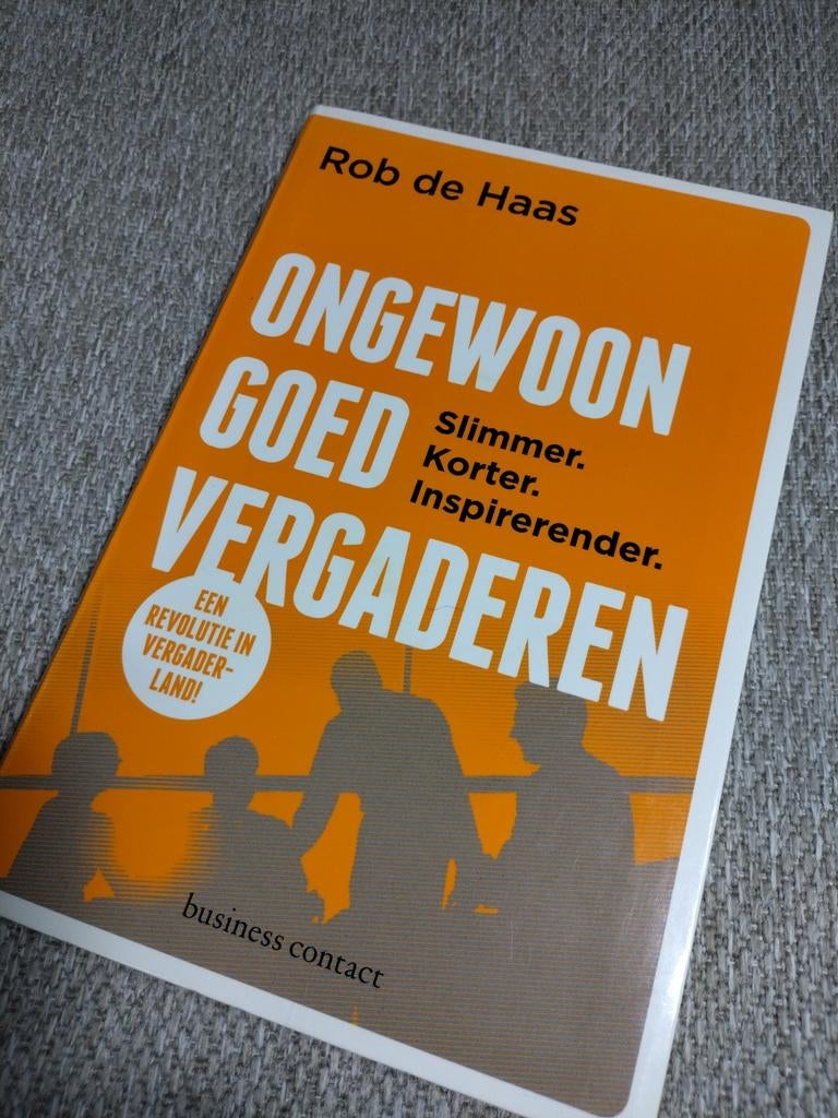 Ongewoon Goed Vergaderen - Rob de Haas, Ophalen of Verzenden, Gelezen, Management, Rob de Haas