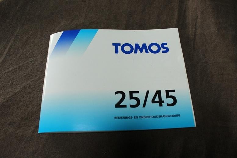 Tomos 25 en 45 snorfiets / bromfiets instructieboekje, Ophalen of Verzenden, Gebruikt