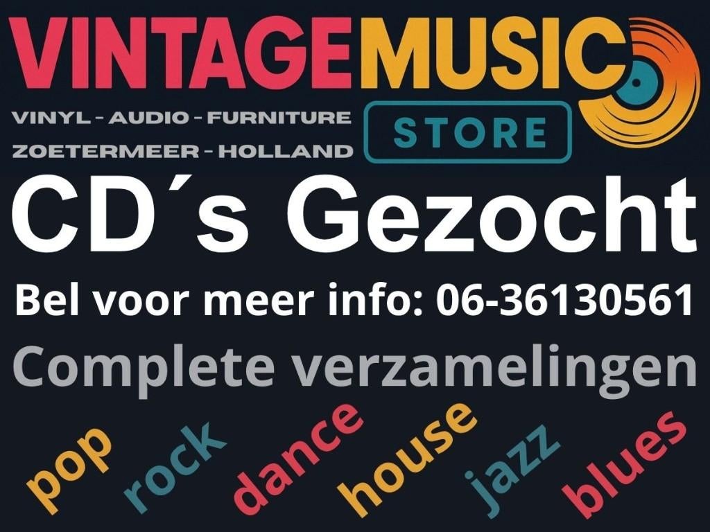 Rock CD's te koop gevraagd, Ophalen, Zo goed als nieuw, Poprock