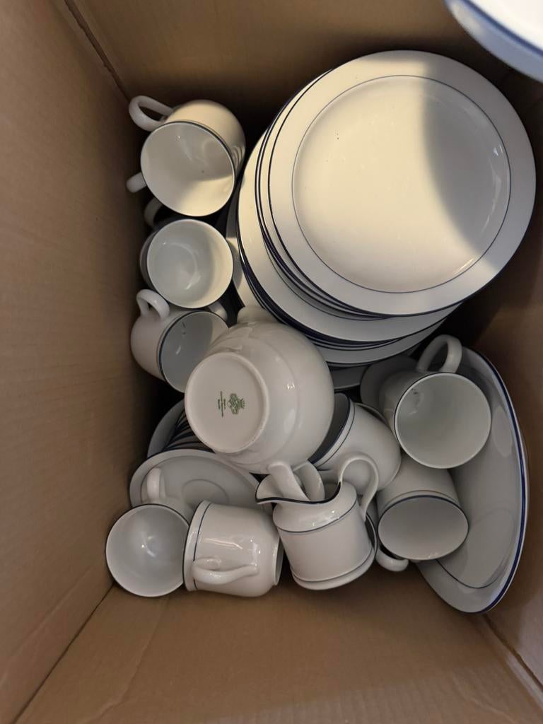 Vintage porseleinen servies, Ophalen of Verzenden, Zo goed als nieuw, Porselein, Overige stijlen