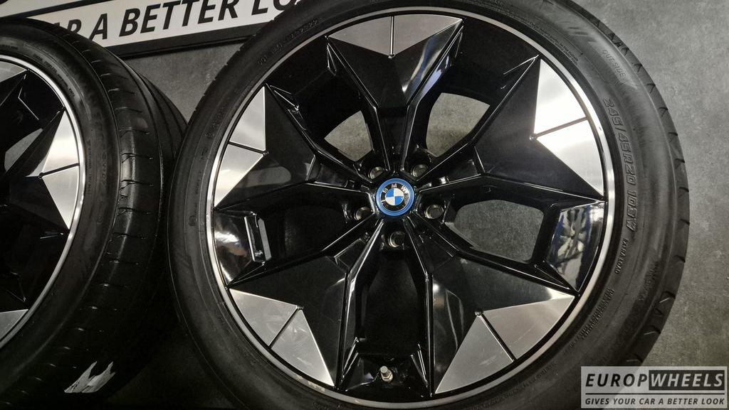 20 inch BMW ix3 x4 Zomerbanden style 843 Aerodynamics G01, -, -, Banden en Velgen, Ophalen of Verzenden