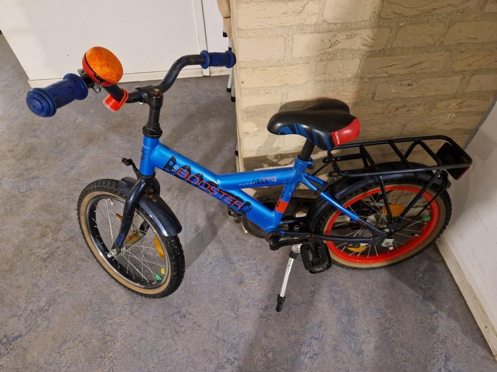 Booster kinderfiets 16 inch, Ophalen, Gebruikt, 16 tot 20 inch, Loekie Booster