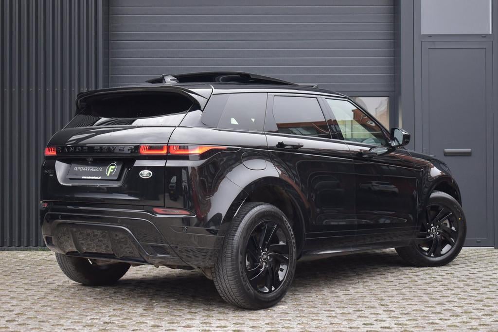 Land Rover Range Rover Evoque 1.5 P300e AWD R-Dynamic SE Bla, 309 pk, Zwart, Vierwielaandrijving, Hybride Elektrisch/Benzine