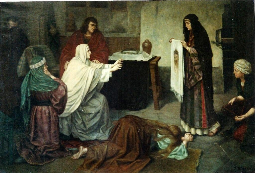 P37 foto van de lijkwade, Verzenden, Zo goed als nieuw, Kaart of Prent