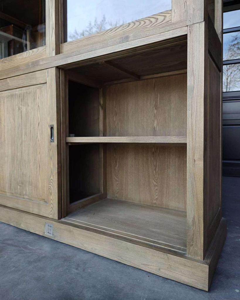 Hoge Vitrinekast | Smalle Buffetkast | Eyecatcher! #0018, Niet ingevuld, 100 tot 150 cm, 200 cm of meer, Niet ingevuld